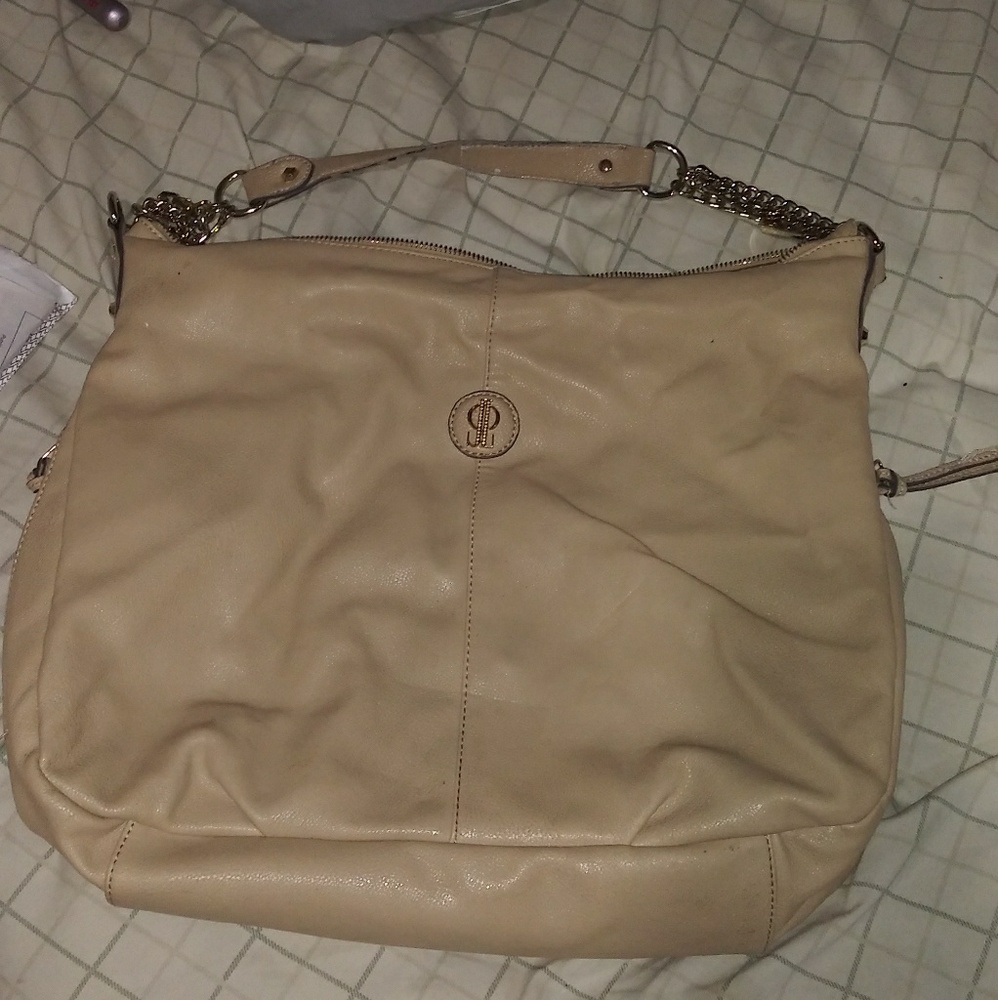 👜 Cream Hobo Style Handbag 👜